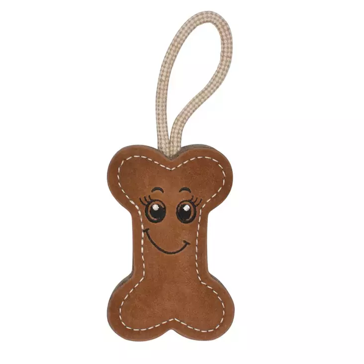 Koiranlelu Luu mokka PET Hansbo Sport - Koiran pehmolelut - 051876 - 1