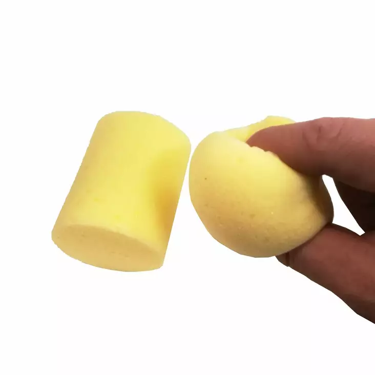 Korvapallot Memory Foam pari keltaiset Star Tack - Ravurin korvahuput ja -pallot - 046816 - 1