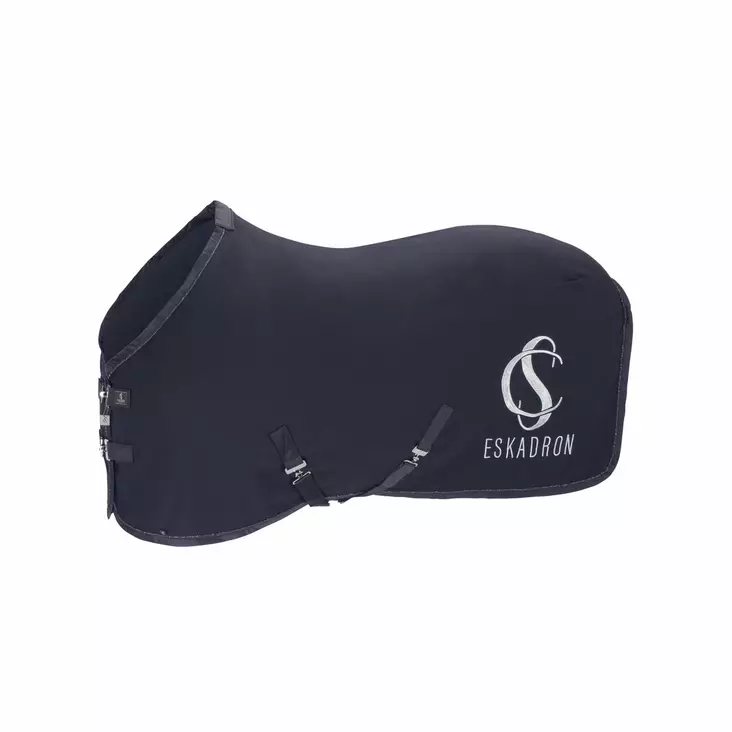 Kuivatusloimi Waffle Cotton navy Eskadron - Hevosen kuivatusloimet - 055946 - 1