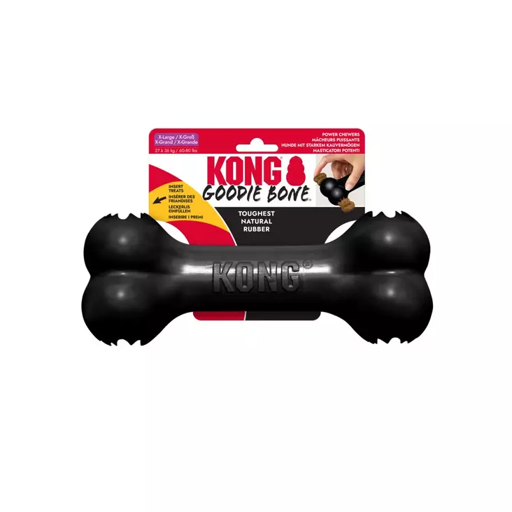 Kumiluu Goodie Bone XL 26,5cm Extreme KONG - Koiran aktivointilelut - 055816 - 1