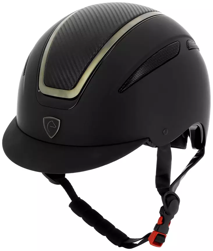 Kypärä Agris carbon/musta Equitheme - Ratsastuskypärät - 039856 - 1