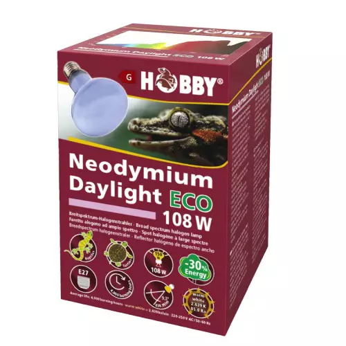 Lämpölamppu Neodymion Daylight Eco UV-A 108W Hobby - Terraarion tarvikkeet ja kuivikkeet - 059166 - 3
