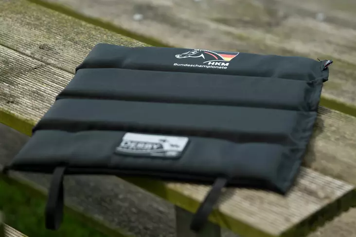 Kokoontaittuva istuinpehmuste polyesteriä musta HKM-sports - Koti ja sisustus - 055276 - 1