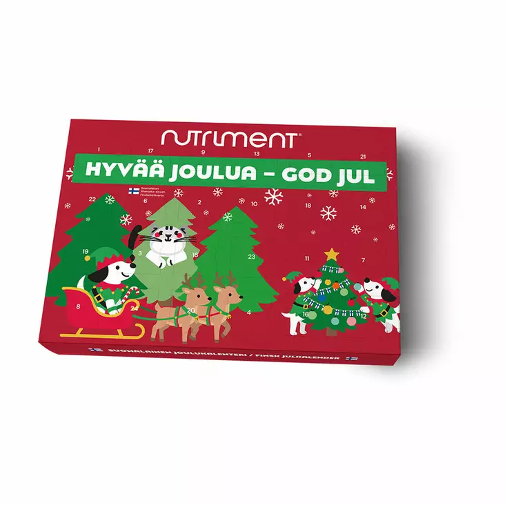 Lihaisa joulukalenteri 280g Nutriment - Koiran herkut ja makupalat - 059776 - 1