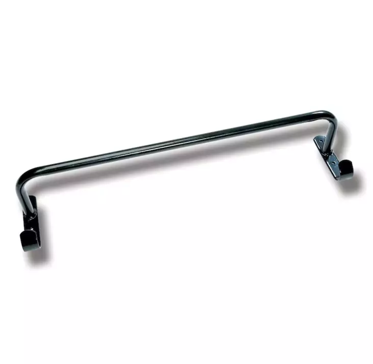 Loimiteline 93cm 2-koukkua musta Hansbo Sport - Telineet, koukut ja ripustimet - 014066 - 1