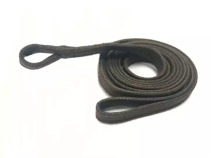 Näyttelyhihna ketjulle puuvillaa/vahattu pinta 10mm/120cm eri värejä ONEGA - Koiran näyttelytaluttimet - 049776 - 1