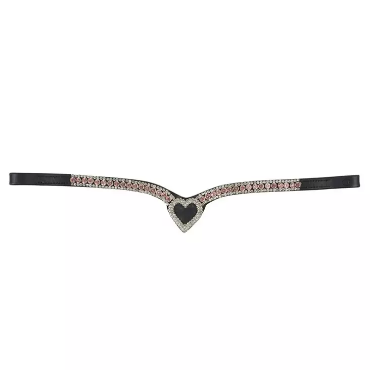 Otsapanta Love roosa Hansbo Sport - Hevosen otsapannat - 056576 - 1