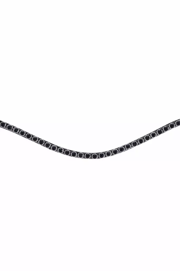 Otsapanta Precious musta HKM-sports - Hevosen otsapannat - 055196 - 1