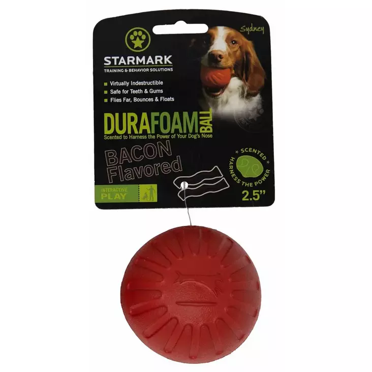 Pallo Durafoam Bacon 6cm Starmark - Koiran pallot ja heittolelut - 045186 - 1