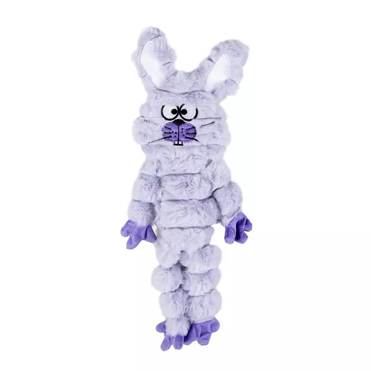 Pehmojänis Huggi täytteetön harmaa Duvo+ - Koiran pehmolelut - 054896 - 1