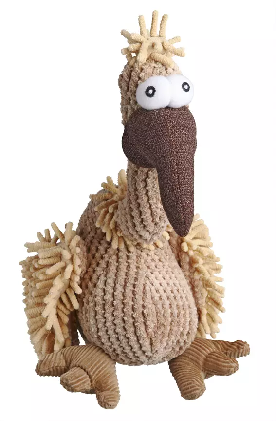 Pehmokalkkuna Gustav 24cm ruskea Trixie - Koiran pehmolelut - 051416 - 1