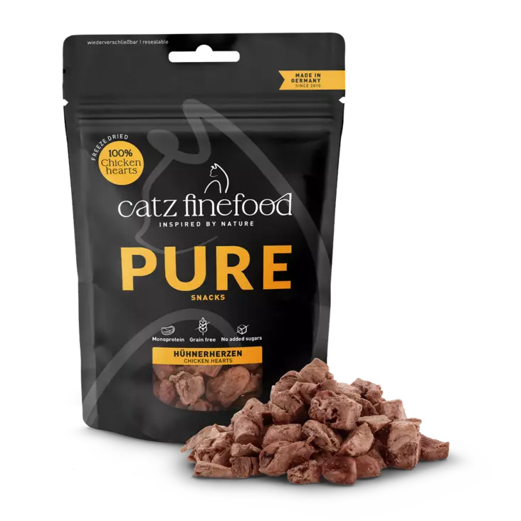 Purrrrly No.103 Kanan sydän 35g Catz finefood - Kissan herkut ja makupalat - 026186 - 2