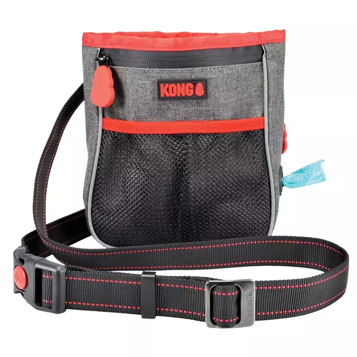 Namitasku Hiking Bag 19x23cm musta-punainen KONG - Namitaskut ja koulutusliivit - 060256 - 1