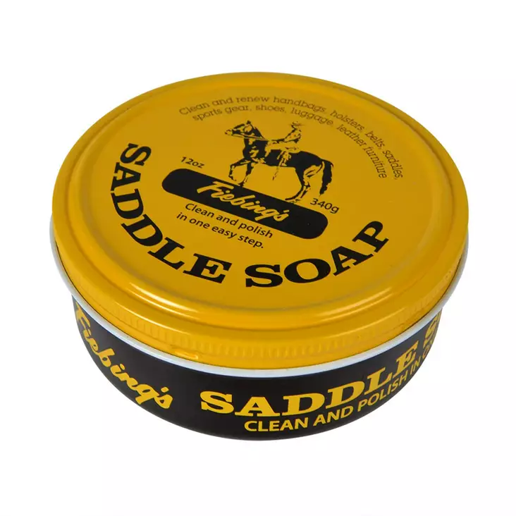 Saddle Soap 340 g nahkasaippua peltrirasia Fiebing's - Hevosen varusteiden hoito ja puhdistus - 003266 - 1