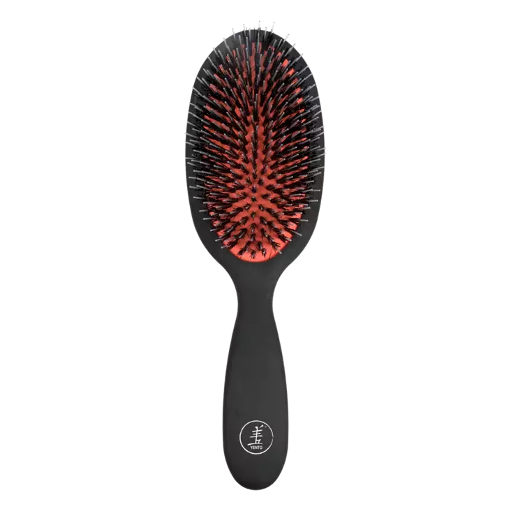 Sekoiteharja Soft Touch Pure Bristle & Nylon M Yento - Koiran harjat, karstat ja suat - 057906 - 1