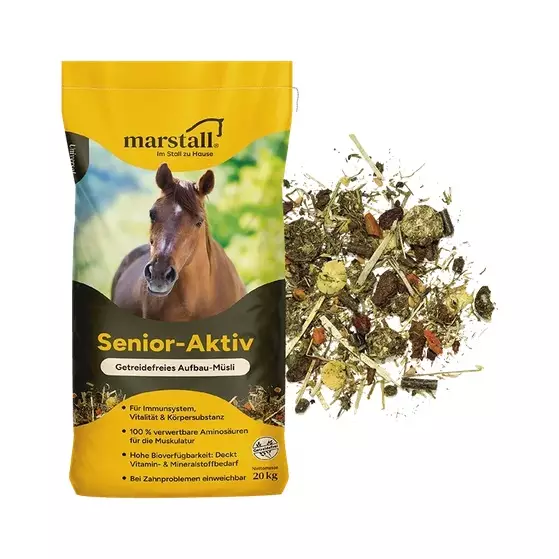 Senior Aktiv 20kg Marstall - Täydennysrehut - 034076 - 4