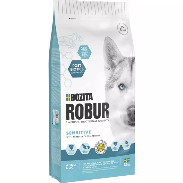 Sensitive with Reindeer Grain Free Robur - Koiran kuivaruoat aikuisille koirille - 052606 - 1