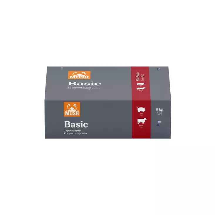 Sika Nauta minilevyt 9kg luuton MUSH - Koiralle pakastelihat ja -elimet - 059706 - 1