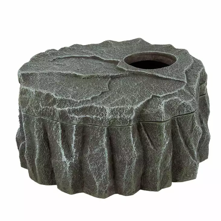 Kiviluola S 16x15x8,5cm harmaa Terra Della - Terraarion tarvikkeet ja kuivikkeet - 054236 - 1