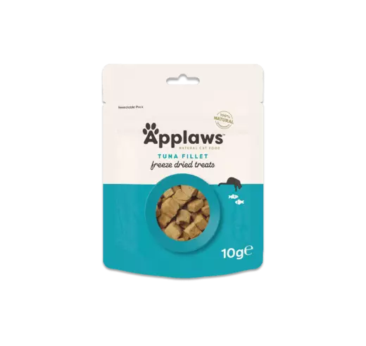 Tonnikalafilee pakastekuivattu kissanami 10g pss Applaws Cat - Kissan herkut ja makupalat - 052626 - 2