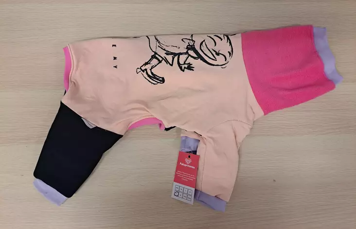 Trikoohaalari Muumi fleecevuorella L 38cm Pukuprinsessa - Koiran haalarit - 055896 - 1