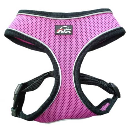 Y-valjas pinkki Light Mesh Finnero - Koiran Y-valjaat - 028527 - 1