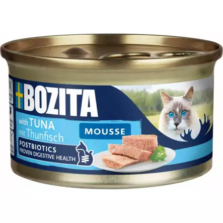 Tonnikala 85g mousse Bozita cat - Aikuisten kissojen säilykkeet - 053997 - 1
