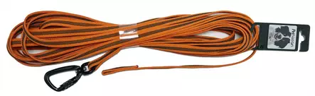 Grippiliina Safe 15mx13mm twist-lukolla oranssi Pet Nation - Jälki-, koulutusliinat, kapulat - 054677 - 1