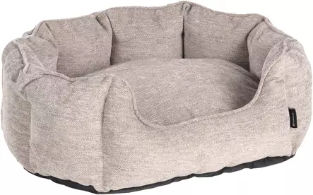 Reunapeti Maylo Octagon 63x55x20cm beige Flamingo - Koiran reunalliset pedit - 057467 - 1