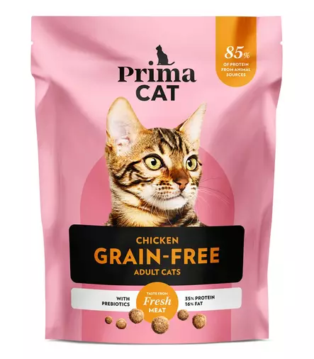Adult Chicken Grain Free PrimaCat - Kissan kuivaruoat aikuisille kissoille - 029877 - 2