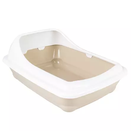 Avovessa Birba reunuksella L 56x39x21,5cm mokka Duvo+ - Kissan avovessat - 057897 - 1