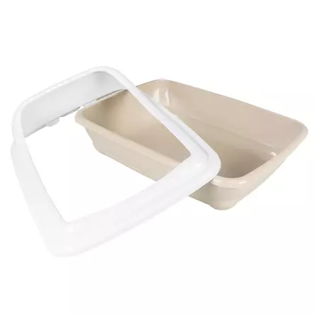 Avovessa Birba reunuksella L 56x39x21,5cm mokka Duvo+ - Kissan avovessat - 057897 - 2
