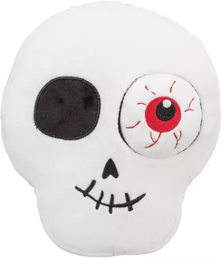 Halloween pehmopääkallo 19cm Trixie - Koiran pehmolelut - 049687 - 1