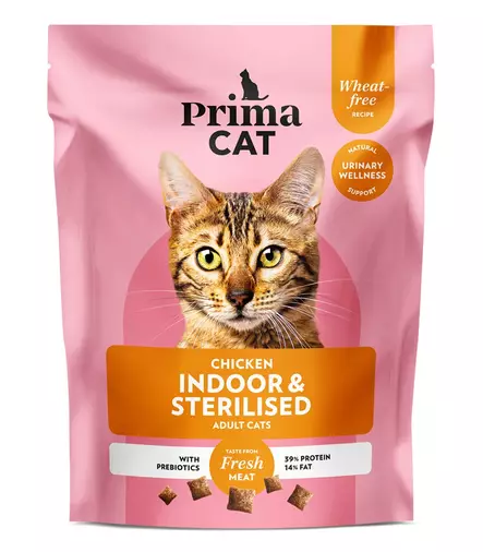 Indoor & Sterilized Adult Chicken PrimaCat - Kissan kuivaruoat pennut ja kasvatus - 056337 - 3