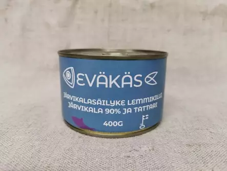 Järvikala Tattari 400g prk Eväkäs - Koiran säilykkeet aikuisille koirille - 055497 - 1