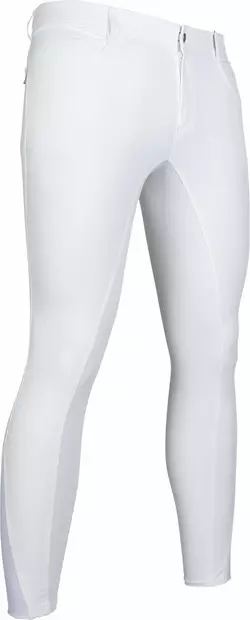 Miesten ratsastushousut Sportive FullGrip valkoinen HKM-sports - Ratsastushousut - 057747 - 1