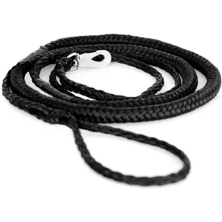 Vetoliina joustava 2,5m musta Kennel Equip - Koiran nylontaluttimet - 057227 - 1