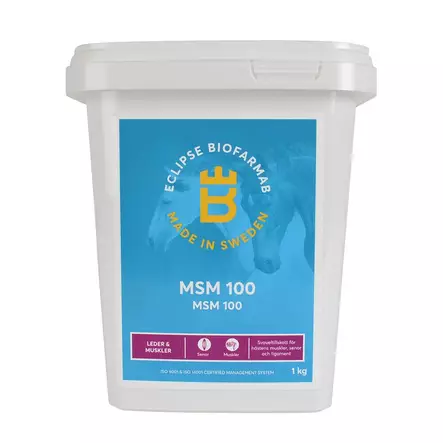 MSM 100 1kg Eclipse Biofarmab - Lisäravinteet nivelille & tukikudoksille - 003597 - 2
