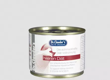Nieren Diet siipikarja nauta 200g tlk Dr Clauders cat - Kissan erikoisruokavalio säilykkeet - 050757 - 1