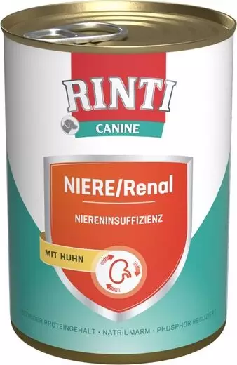 Niere / Renal 400g Rinti canine - Koiran säilykkeet erityisruokavaliot - 003827 - 2