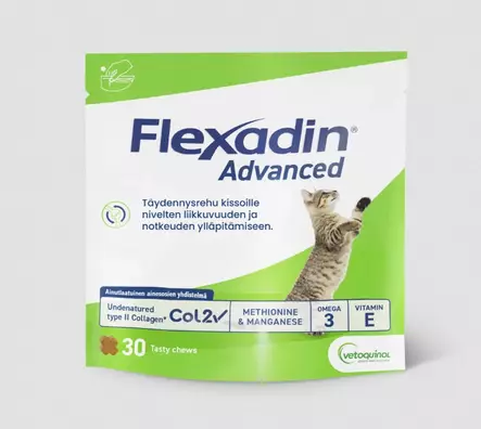 Nivelravinne kissoille Flexadin Advanced Vetoquin - Kissan vitamiinit ja lisäravinteet - 023277 - 3