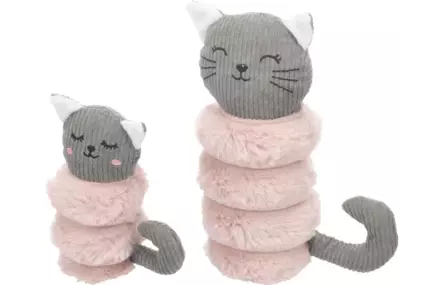 Pehmokissa Ribola pinkki Flamingo - Koiran pehmolelut - 056267 - 1