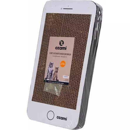 Raapima-alusta Mobile 41x22cm valkoinen OZami - Kissan raapimalaudat ja -tolpat - 055397 - 2