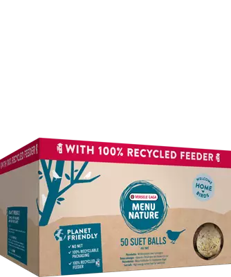 Runsasenerginen talipallo verkoton 50kpl + teline Versele Laga - Villieläinten ja -lintujen ruokinta - 055167 - 2