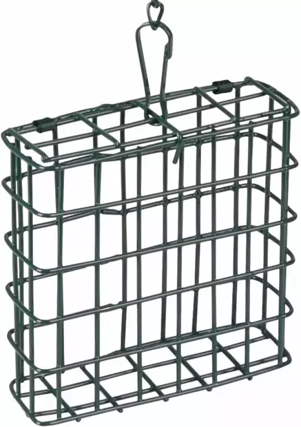 Ruokintahäkki linnuille Smilla metallia 10x3,5cm vihreä Flamingo Four Seasons - Lintujen ruokinta- ja juoma-astiat - 055477 - 1