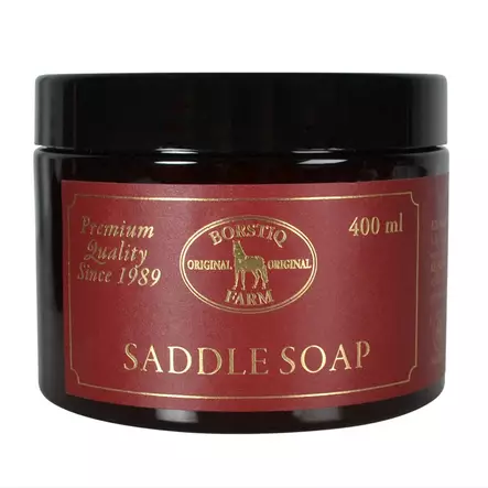 Satulasaippua Saddle Soap 400 ml Borstiq Farm - Hevosen varusteiden hoito ja puhdistus - 060017 - 1
