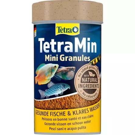 TetraMin Mini Granules kalaruoka 100ml Tetra - Akvaariokalojen ruokinta & lisäravinteet - 030907 - 2