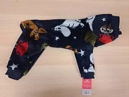 Trikoohaalari Muumi fleecevuorella XL 40cm Pukuprinsessa - Koiran haalarit - 055897 - 1