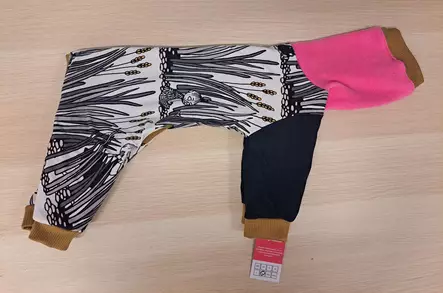 Trikoohaalari Muumi fleecevuorella XL 40cm Pukuprinsessa - Koiran haalarit - 055897 - 2