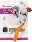Karvahiiri Sikske mintulla 19cm Flamingo - Kissan hiiret, linnut, perhoset ym. - 036357 - 4